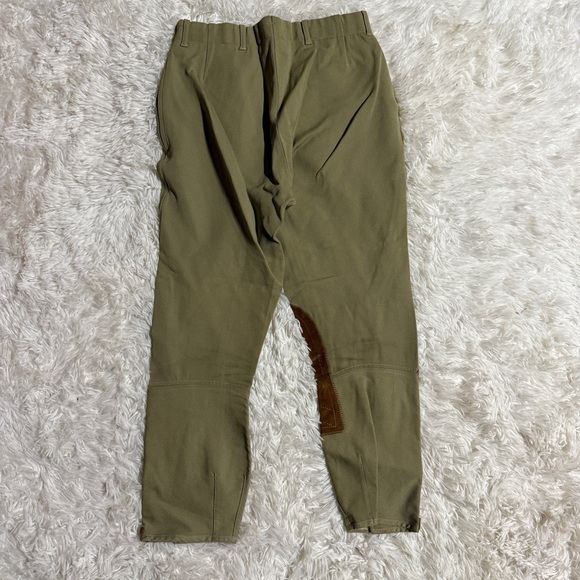 Women’s Size 28R Tan Tailored Sportsman Knee Patch Horseback Riding Breeches - Picture 4 of 6